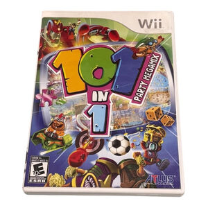 101 In 1 Party Megamix Nintendo Wii Video Game Atlus Party Family E10+ NTSC